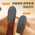 Disposable pedicure tool - exfoliating foot file for home use - heel scraper, foot pad polisher, foot file
