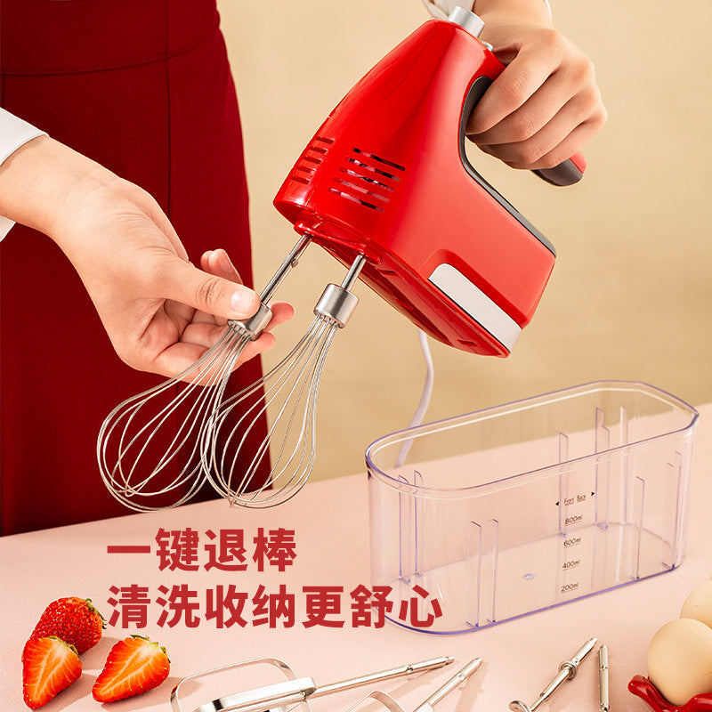 Factory direct: household electric hand mixer - fast, 5-speed, low noise, powerful motor - new kitchen appliance recommended
