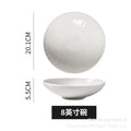 8inch embossed bamboo hat bowl