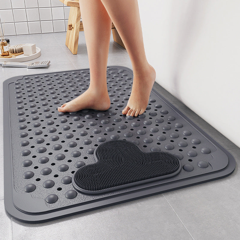 Bathroom non-slip mat, shower room, toilet, bath mat, children's anti-drop foot mat, environmentally friendly TPE massage floor mat