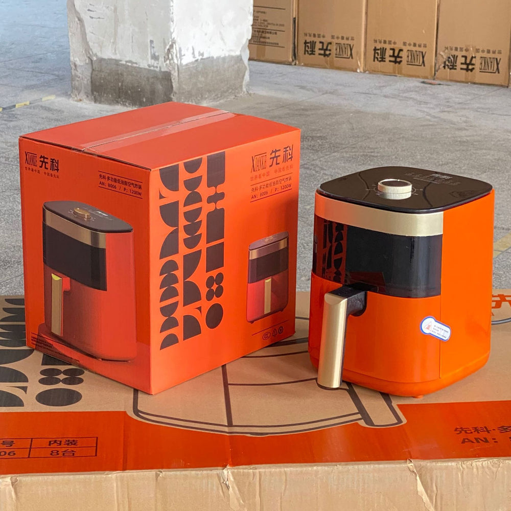 Xiaxin new arrival visual air fryer large capacity oil-free electric fryer for home french fries machine multi-function electric oven