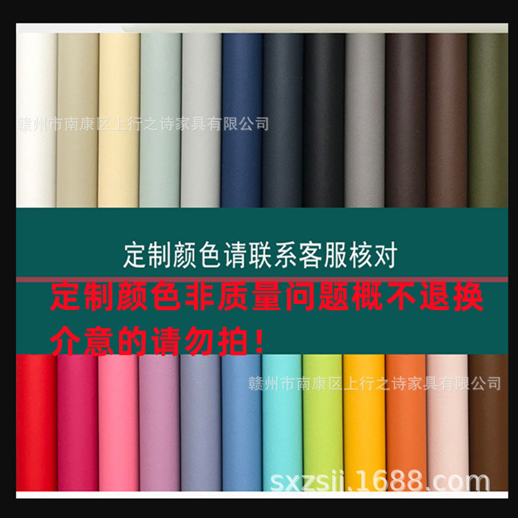 Bedside cabinet popular douyin new arrival leather art simple modern solid wood room master bedroom wholesale rock slab countertop