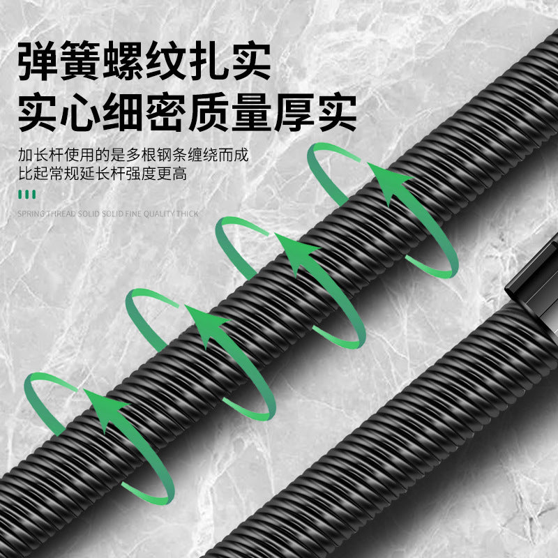 Baolian electric wrench soft connecting rod long joint universal flexible shaft conversion head sleeve 1/2 large flying elastic