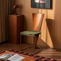 French retro house chair nordic minimalist designer negotiation chair home backrest chair armrest retro dining chair