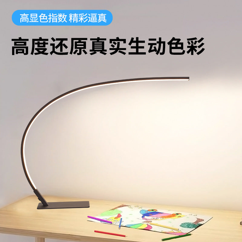 exclusive: creative desk lamp for dorms, students, and kids - ultra-bright reading light with full spectrum eye protection