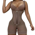 Ready-to-ship cross-border european and american shapewear bodysuit, featuring butt-lifting, bust-supporting, thickened mesh, body-sculpting, and powerful tummy control