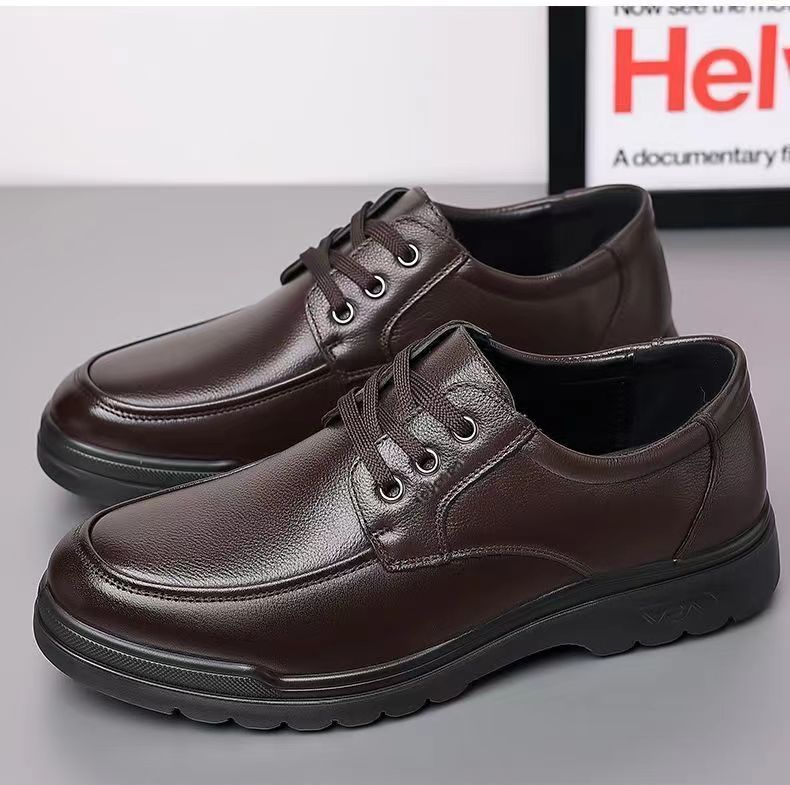 New arrival business formal leather shoes men's casual wedding groom british heightening summer breathable youth pointed toe men's shoes