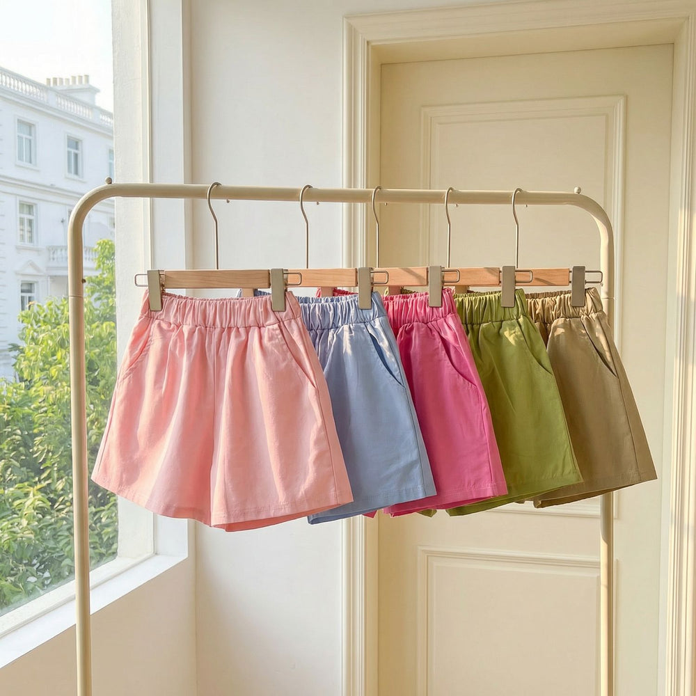 Kids' cotton shorts, class a, summer new arrivals, boys' and girls' casual home shorts, children's clothing, cross-border wholesale