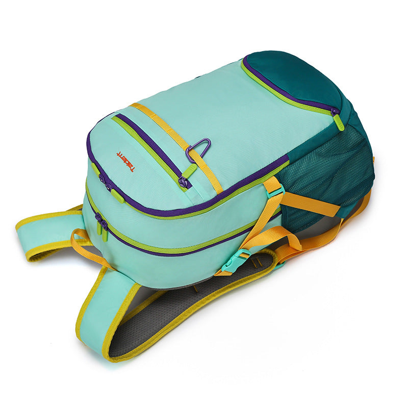 Outdoor large-capacity sports mountaineering backpack, the same for men and women, cycling and hiking, lightweight waterproof badminton backpack