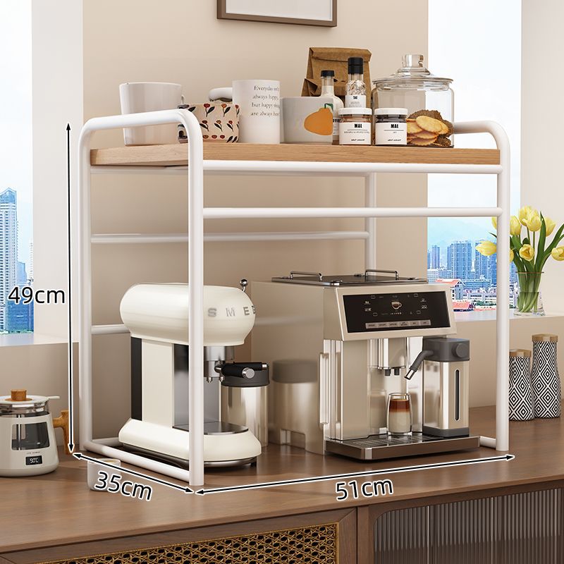 Coffee machine desktop storage rack tea bag coffee storage rack with drawer pull-out new arrival countertop multi-layer storage rack