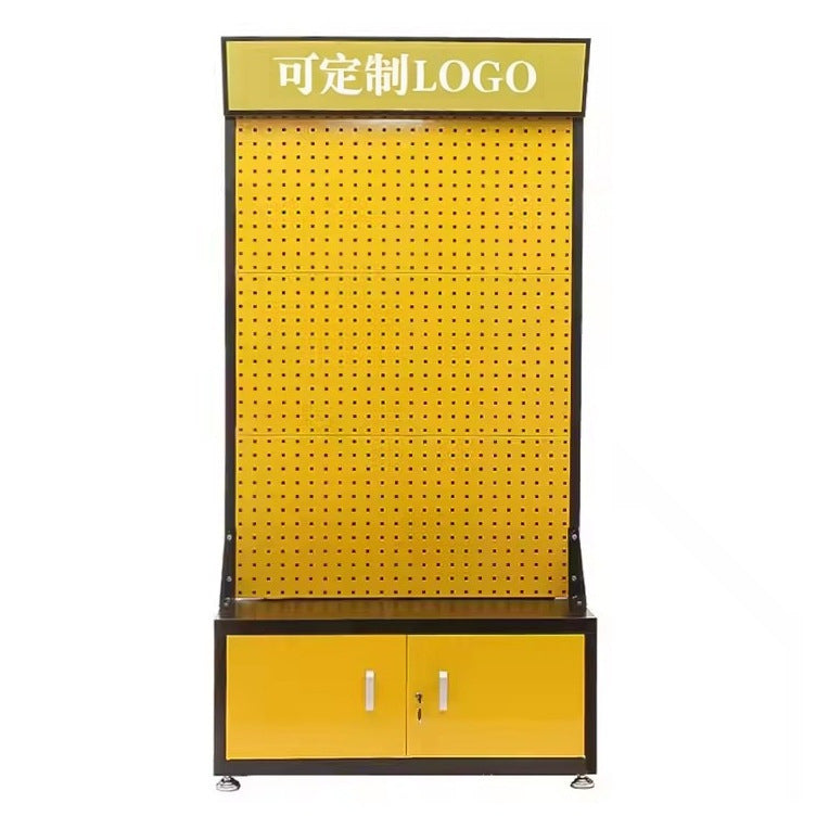 Source Factory Retail Store Display Rack Single and Double Sided Stationery Store Hole Board Rack Shelf Display Rack Display Cabinet