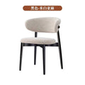 Modern dining chair for home, light luxury backrest chair, restaurant leisure chair, minimalist nordic hotel dining table chair, stool, iron art