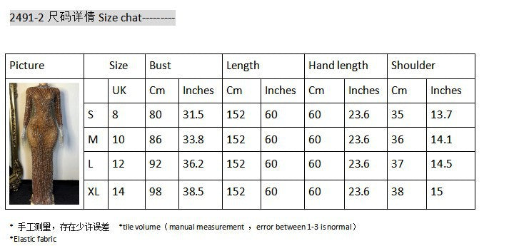 supply custom high-end rhinestone mesh elastic european and american african sexy slim dress in stock