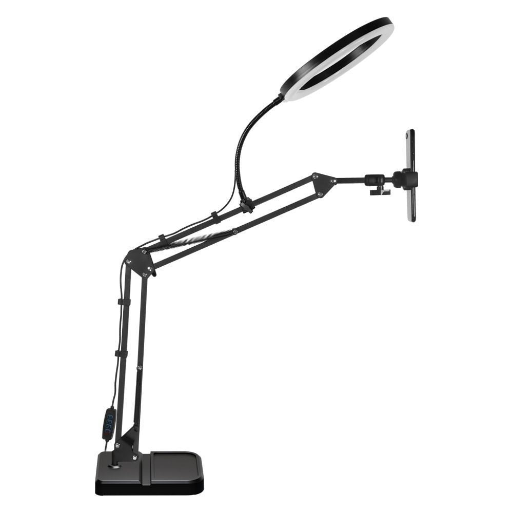 Mobile live broadcast stand desktop overhead shot fill light special gimbal shooting photo recording video cantilever lifting telescopic