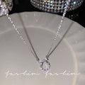 Ring bow zircon-x1077 silver