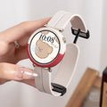 Bestselling dual-payment round screen smartwatch for high school girls - stylish, nfc access, ai assistant, fitness tracker (instagram hot item)