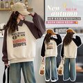Girls' sweatshirt  new kids' spring/autumn fashionable polo collar top, loose casual children's clothing top for mid-to-large children