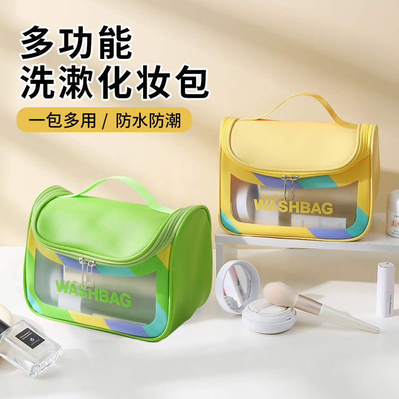 Small order customized toilet bag large capacity cosmetic bag travel portable cosmetic storage bag Dragon Boat Festival gift bag