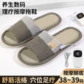 Massage slippers electrotherapy pulse electrode foot massager microcurrent ems physiotherapy home indoor non-slip slippers