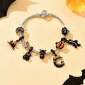 Halloween bracelet wholesale fashion cartoon skull pumpkin pendant bracelet hip hop punk style festival party jewelry