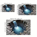 hot-selling stereo visual trap floor mat for home entrance door mat bathroom absorbent foot mat