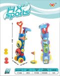 children's golf toy set - interactive games for kindergarten, outdoor sports & ball games for boys