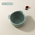 All-in-one baby feeding bowl set - anti-spill, non-slip silicone tableware for home use