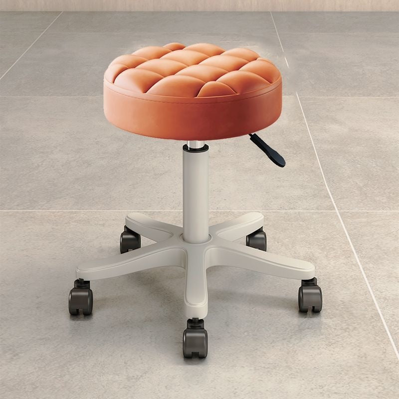 Adjustable height makeup stool - trending vanity stool for home, live streaming, and nail art