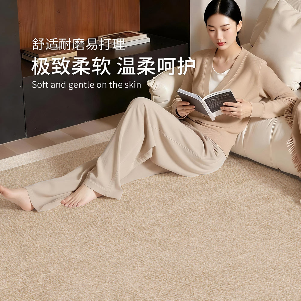 Medieval style carpet living room 2026 new arrivalfrenchretrocasual sofa blanket bedroom waterproof washable and wipeable floor mat