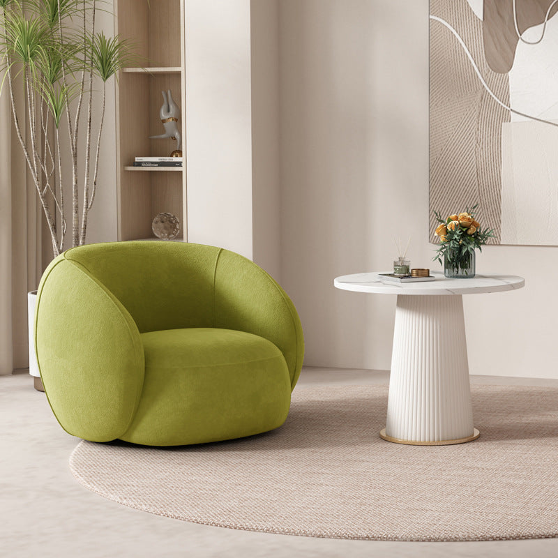 Beauty salon rest area sales department negotiation single sofa round table combination b&b balcony sofa chair living room