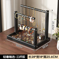 Wooden entryway rack, entrance door, entrance key rack, table decoration, decorative display rack, jewelry storage rack