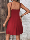 Insnew arrivalfashion cross-border sexysexyknitting suspender deep v neck waist slimming look suspender dress for women