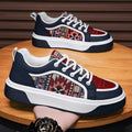 Hot-selling 2025 spring men's casual sneakers: trendy, versatile, thick-soled athletic shoes - instagram-worthy style
