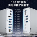 usb hub 3.0 to 4k60hz gigabit ethernet port type-c vertical docking station 15-in-1 docking station