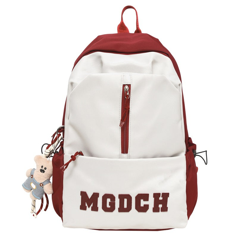 School bag for girls, college students, high school students, backpacks, new travel large-capacity backpacks, junior high school students, school bags