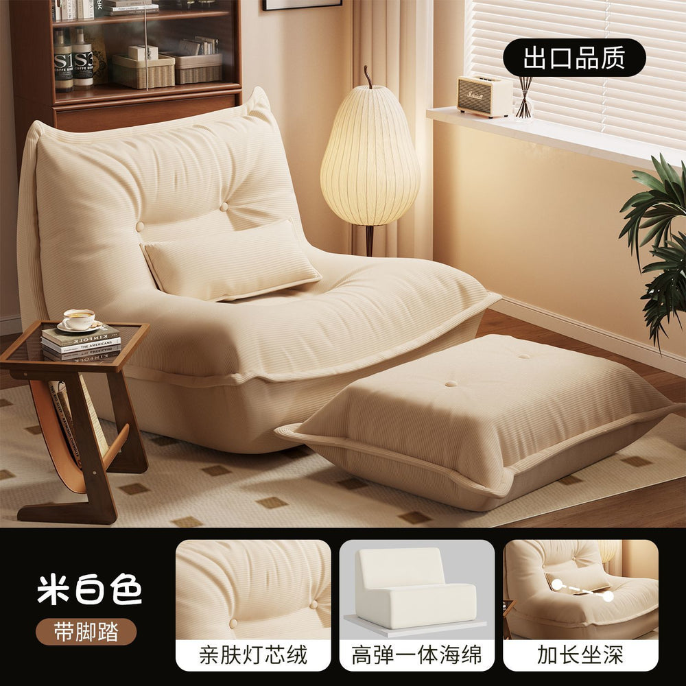 Lazy sofa can lie down and sleep recliner caterpillar single sofa nest chair human dog house tatami sofa chair