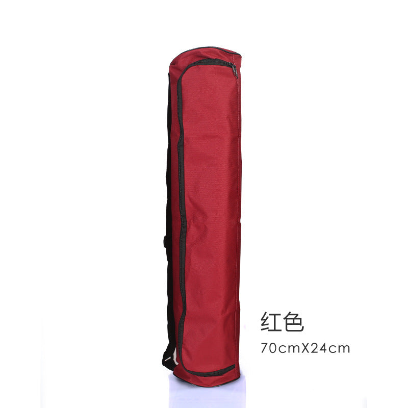 Yoga bag yoga mat bag new oxford cloth mesh bag cover foam roller mesh bag yoga pillar storage bag yoga