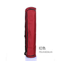 Yoga bag yoga mat bag new oxford cloth mesh bag cover foam roller mesh bag yoga pillar storage bag yoga