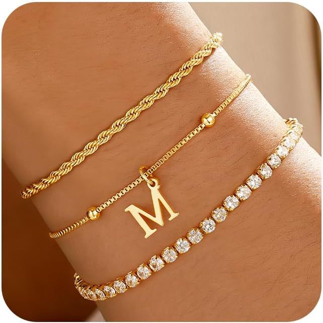 Bracelet does not fade women's summer single row full zirconium bracelet women's niche styleclassy pull-out bracelet casualeasiest for match bracelet