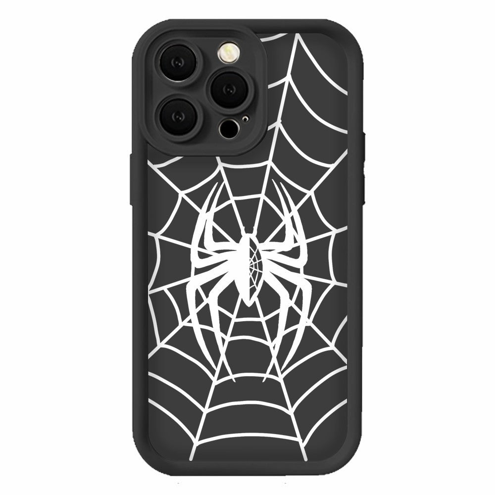 Custom painted phone case - cartoon design for iphone 16, solid color apple 15, diamond sand diy phone 14 soft case
