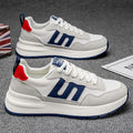 Men's shoes 2025 new winter mesh breathable versatile casual sneakers men's running chunky sole student dad shoes