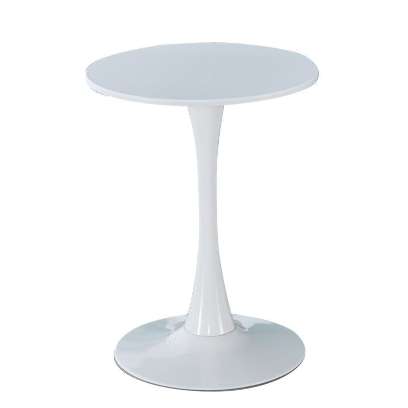 Minimalist tulip white table - ideal for meetings, coffee shops, milk tea shops, dining, home use, and balconies. wholesale direct from the manufacturer