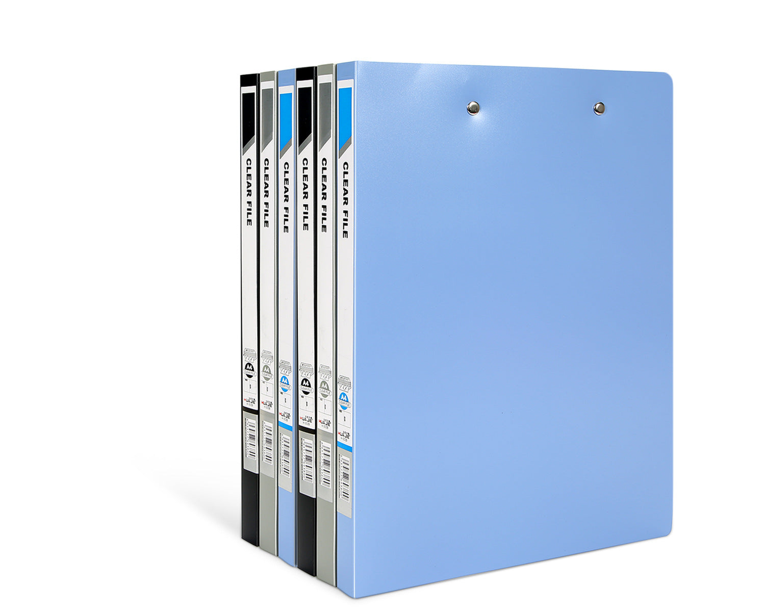 [] Single and double clip strong file splint clip A4 wholesale office supplies test paper file folder storage