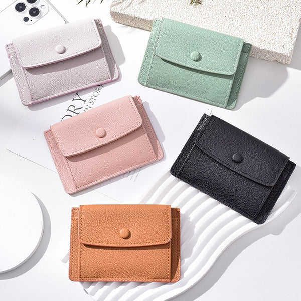 ID card holder Ultra-thin multi-card position card bag High value 2023 new women's exquisite card bag Change bag Storage bag