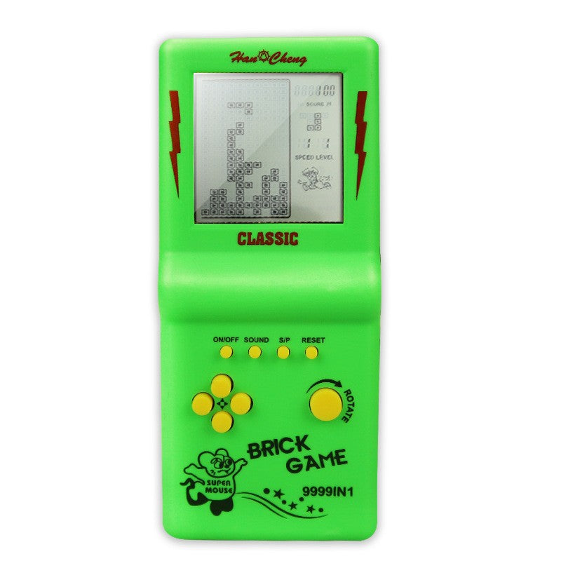 Wholesale classic nostalgic tetris game console - large screen, eye-friendly, handheld game console for kids