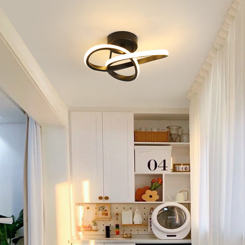 Aisle light led simple modern balcony corridor entrance foyer lighting creative Nordic cloakroom entrance lighting