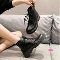 Boots women's british style 2025 spring autumnew arrivaleasiest for matchpopular thin ins trendy single boots slim short boots