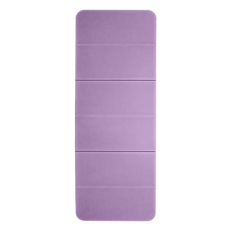 Yu zhi mei cross-border folding mat 40% off nap mat tpe portable foldable thickened widened non-slip men's yoga mat