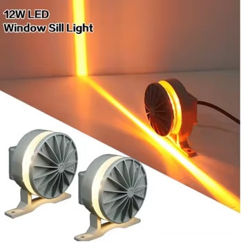 IP65 Hotel Lighting Window Sill Light 12w Light Emitting Diode Window Frame Light Outdoor 360 Degree Ray Door Frame Linear Light