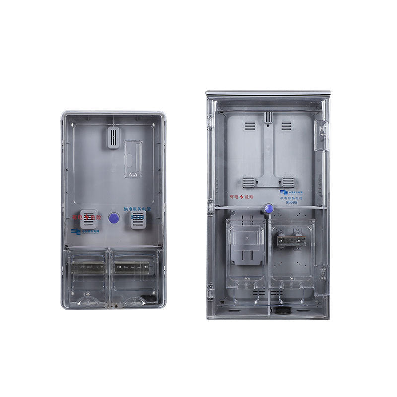 Nanwang single-phase/three-phase 1 transparent meter box waterproof card type prepaid intelligent cost control three-phase one PC